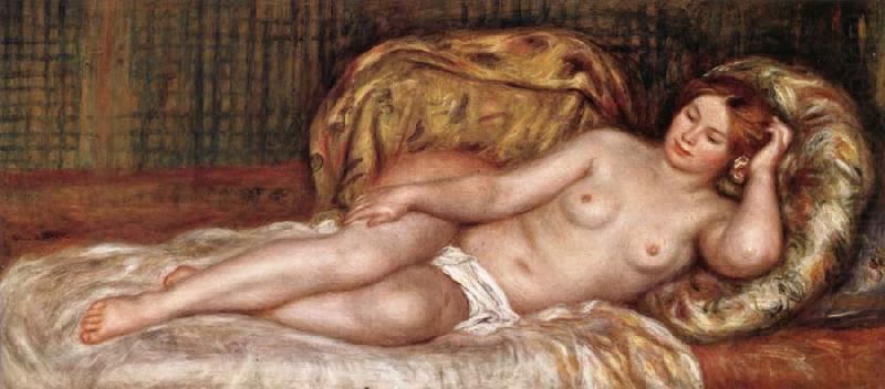 Nude on Cushions, Pierre Renoir